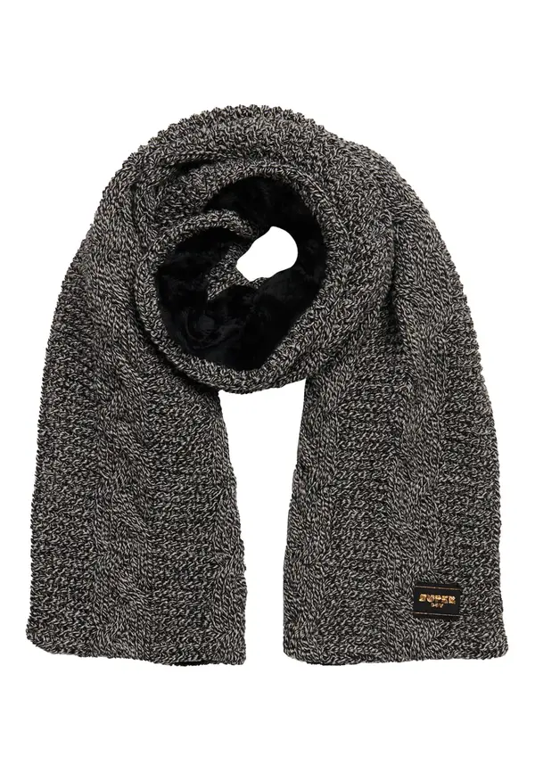 Superdry & Co Superdry & Co Šal  pegasto črna
