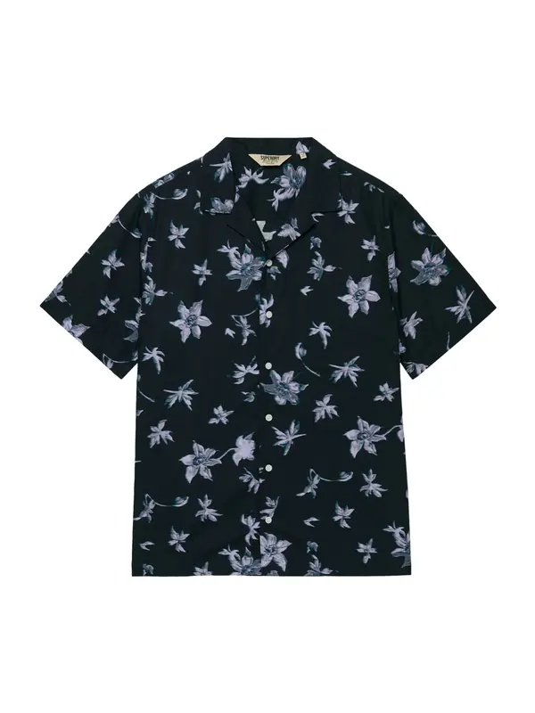 Superdry & Co Superdry & Co Srajca  marine / mornarska / siva / svetlo siva