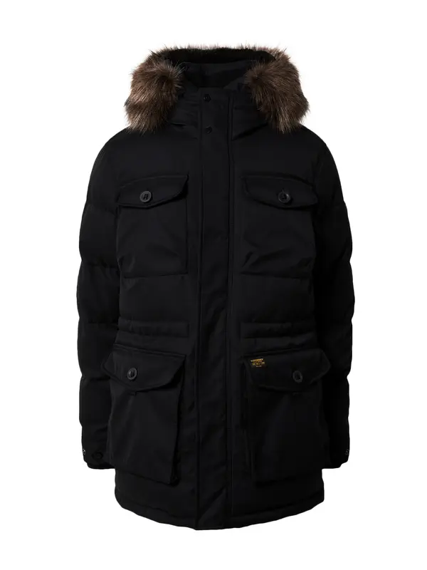 Superdry & Co Superdry & Co Zimska jakna 'Chinook'  svetlo rjava / črna