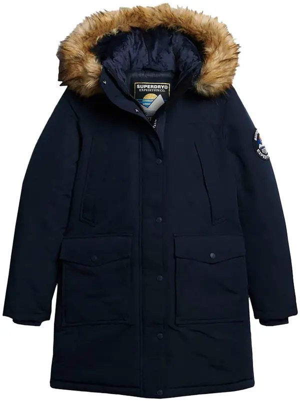 Superdry & Co Superdry & Co Zimska jakna 'Everest'  bež / marine