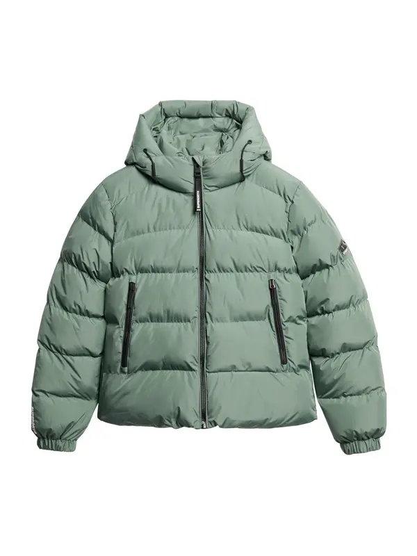 Superdry & Co Superdry & Co Zimska jakna  pastelno zelena / svetlo zelena