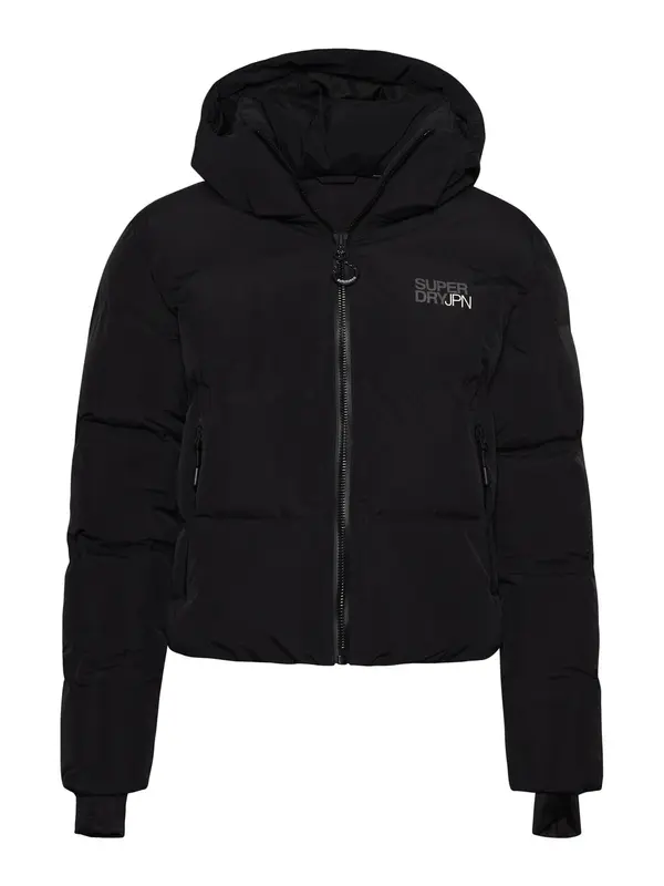 Superdry & Co Superdry & Co Zimska jakna  temno siva / črna / bela