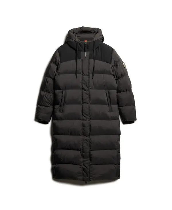 Superdry & Co Superdry & Co Zimski plašč  antracit / črna