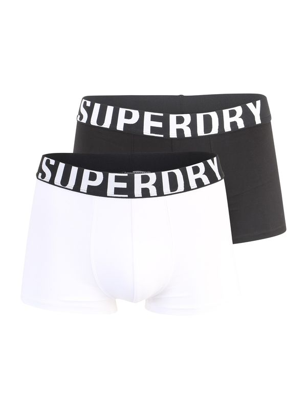 Superdry Superdry Boksarice  črna / bela