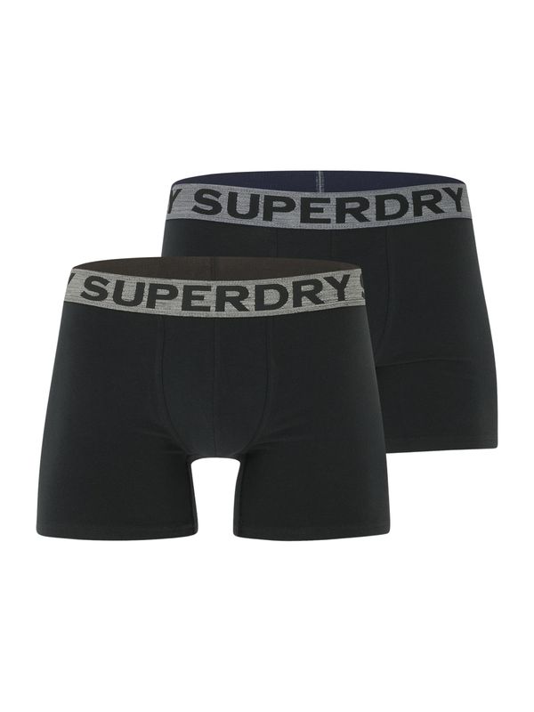 Superdry Superdry Boksarice  marine / pegasto siva / črna