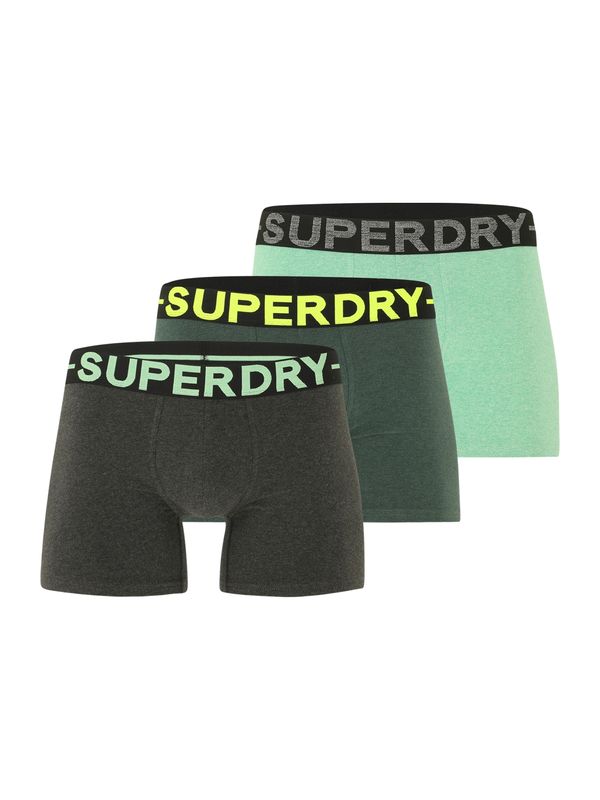 Superdry Superdry Boksarice  turkizna / travnato zelena / večbarvno zelena / pegasto črna