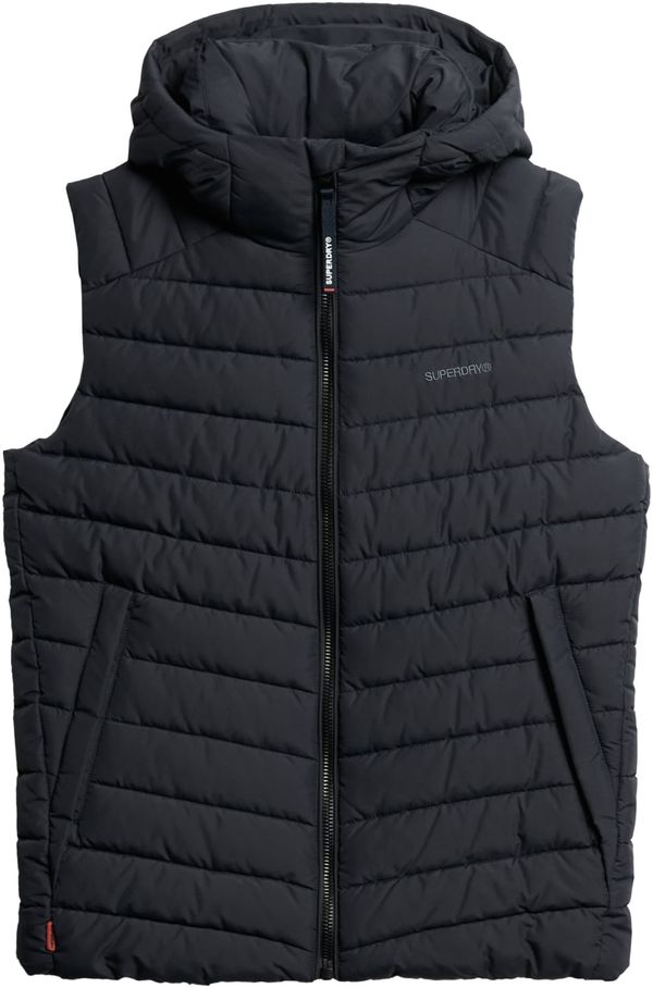 Superdry Superdry Brezrokavnik 'Fuji'  temno modra