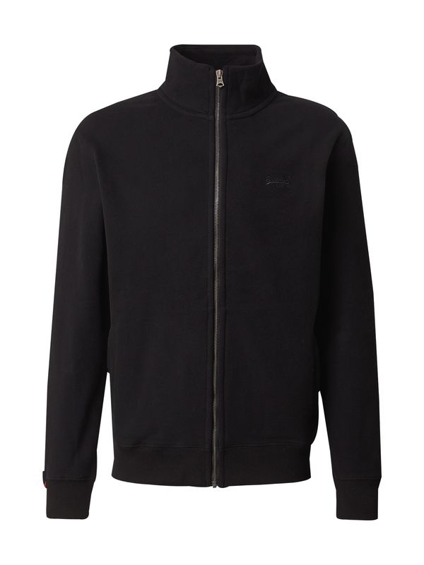 Superdry Superdry Jopa na zadrgo 'Essential'  črna