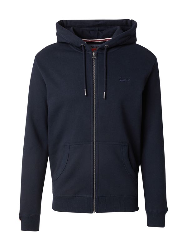 Superdry Superdry Jopa na zadrgo 'ESSENTIAL'  marine