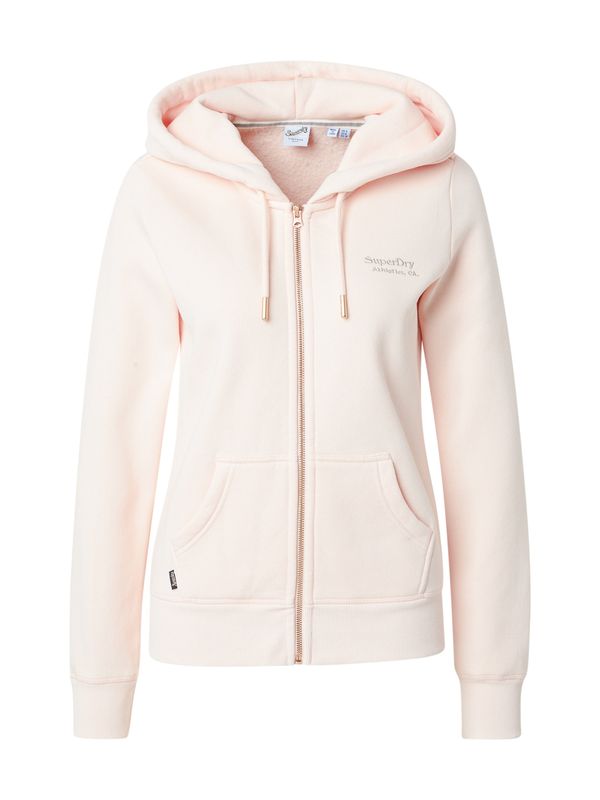 Superdry Superdry Jopa na zadrgo 'ESSENTIAL'  pastelno roza