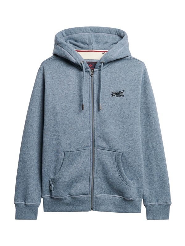 Superdry Superdry Jopa na zadrgo 'ESSENTIAL'  progasto modra