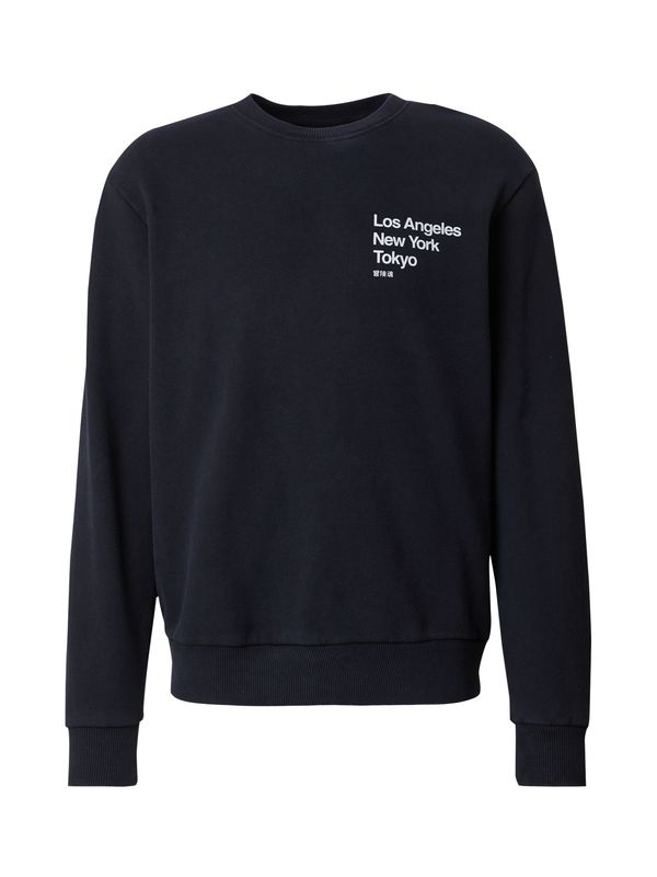 Superdry Superdry Majica  črna / bela