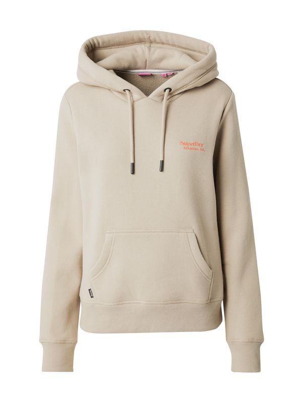 Superdry Superdry Majica 'Essential'  bež / oranžna