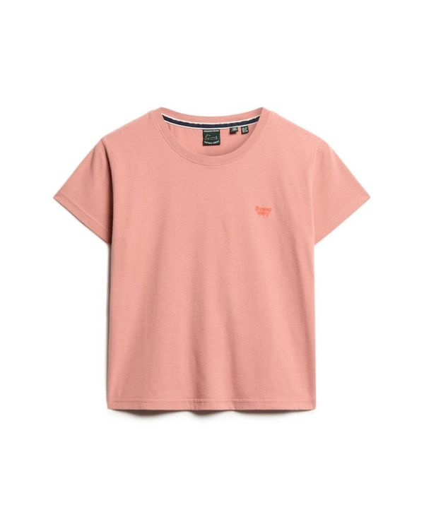 Superdry Superdry Majica 'ESSENTIAL'  korala / pastelno oranžna