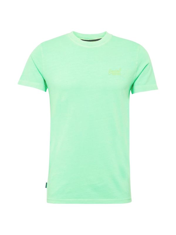 Superdry Superdry Majica 'ESSENTIAL'  neonsko zelena