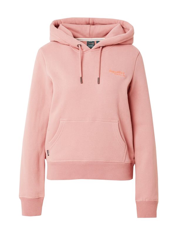 Superdry Superdry Majica 'ESSENTIAL'  oranžna / roza