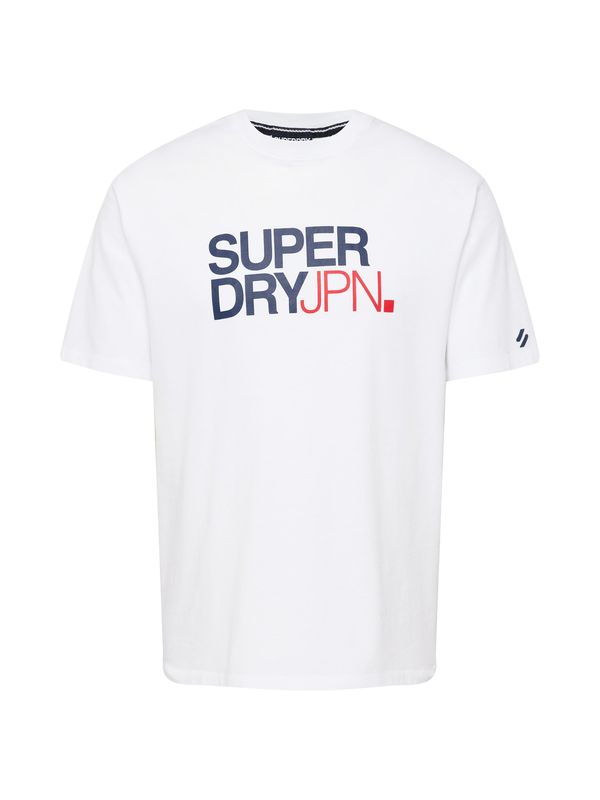 Superdry Superdry Majica  marine / rdeča / bela