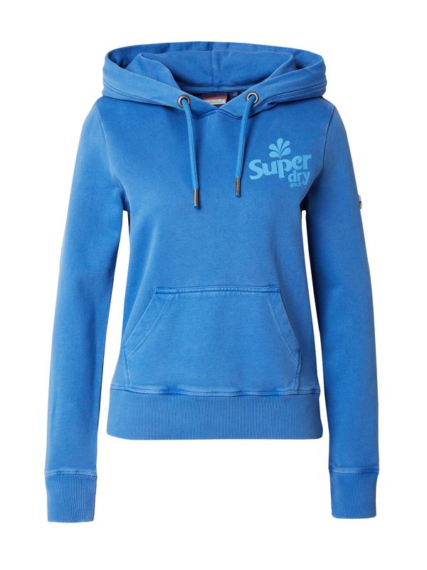 Superdry Superdry Majica  modra / svetlo modra