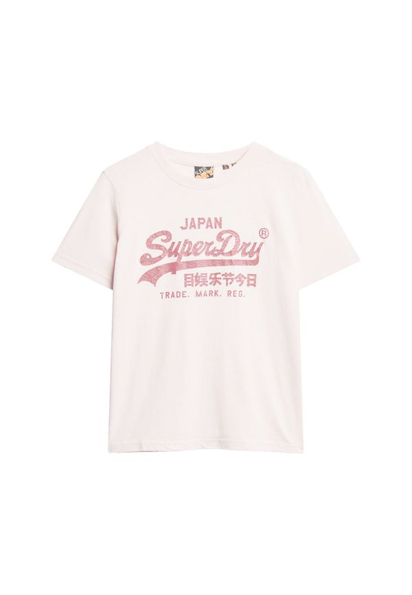 Superdry Superdry Majica  rosé / svetlo roza