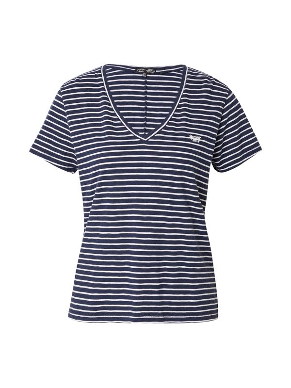 Superdry Superdry Majica 'STUDIOS SLUB'  mornarska / bela