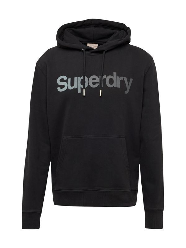 Superdry Superdry Majica  temno siva / črna