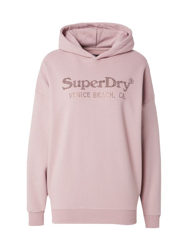 Superdry Superdry Majica 'Venue'  zlata / roza