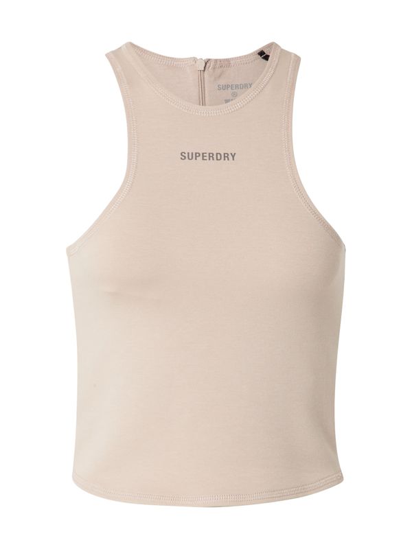 Superdry Superdry Top  bež / črna