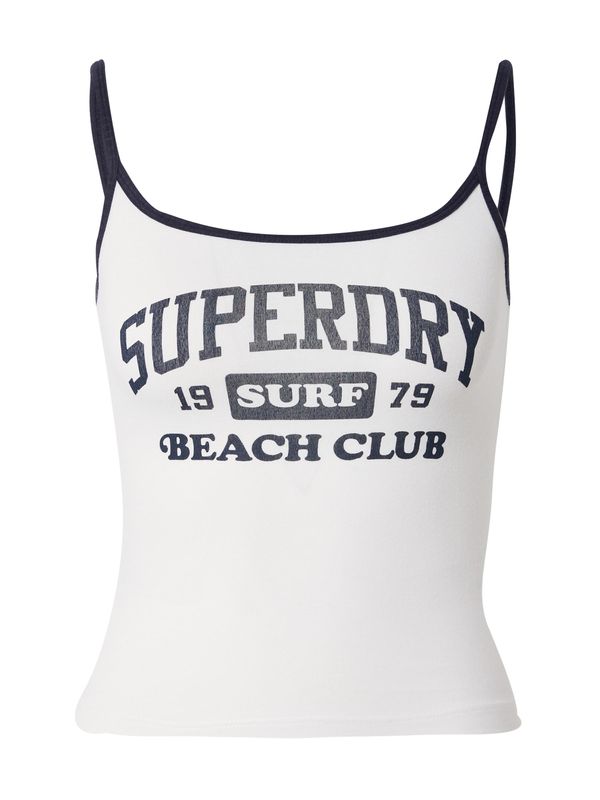 Superdry Superdry Top 'Essential'  mornarska / volneno bela