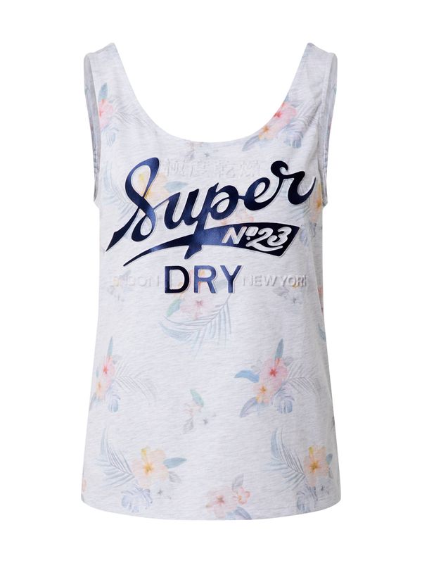 Superdry Superdry Top 'Super 23'  mešane barve / bela