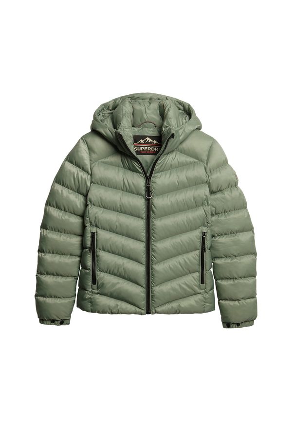 Superdry Superdry Zimska jakna 'Fuji'  zelena / črna