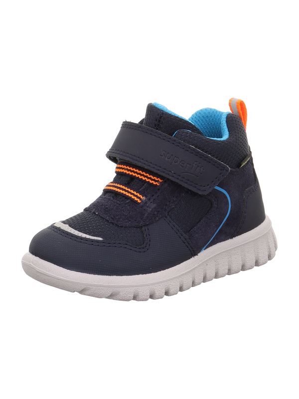 SUPERFIT SUPERFIT Copatki za prve korake 'SPORT7 MINI'  marine / azur / oranžna