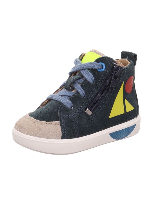 SUPERFIT SUPERFIT Copatki za prve korake 'SUPIES'  bež / temno modra / rumena / rdeča