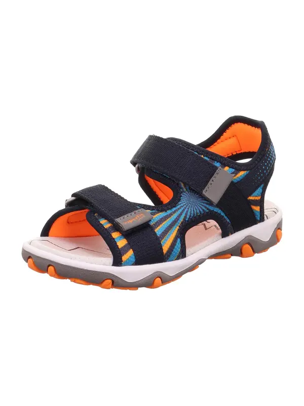 SUPERFIT SUPERFIT Odprti čevlji 'MIKE 3.0'  modra / marine / oranžna