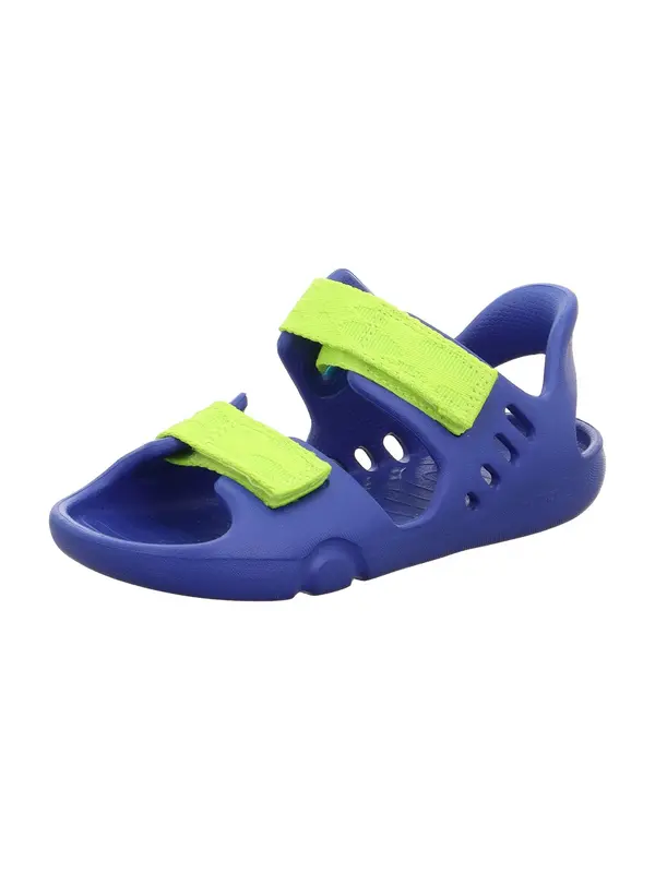 SUPERFIT SUPERFIT Odprti čevlji 'SPLASH-S'  kraljevo modra / jabolko
