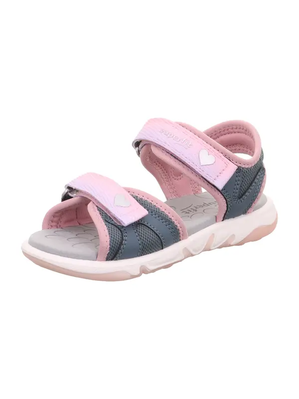 SUPERFIT SUPERFIT Sandali 'Pebbles'  opal / svetlo roza