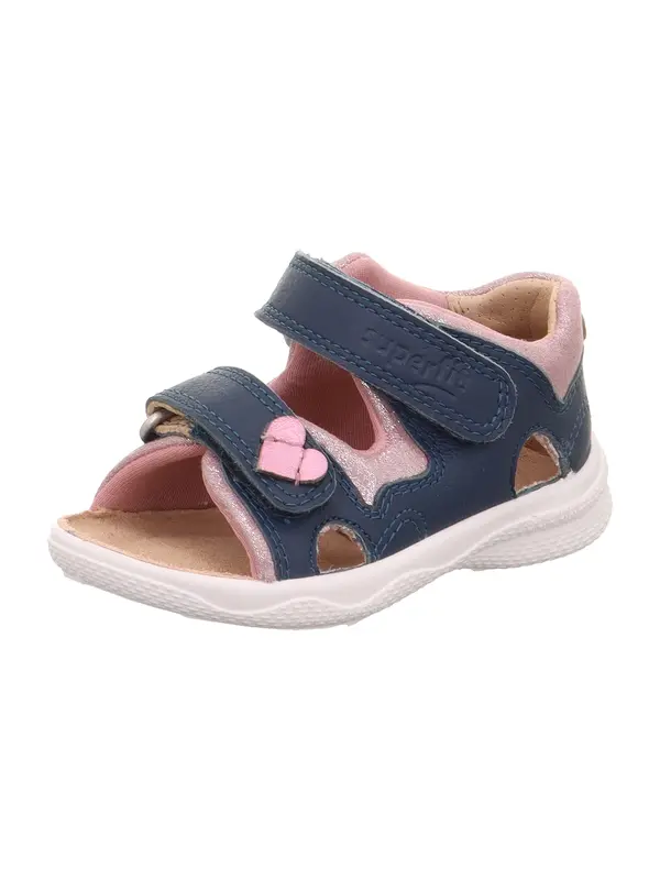 SUPERFIT SUPERFIT Sandali 'POLLY'  temno modra / roza
