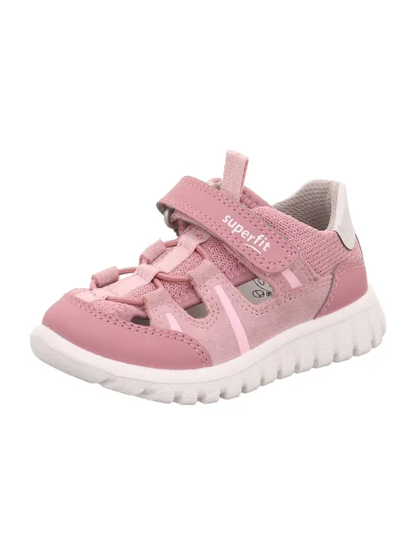 SUPERFIT SUPERFIT Sandali 'SPORT7 MINI'  roza / bela