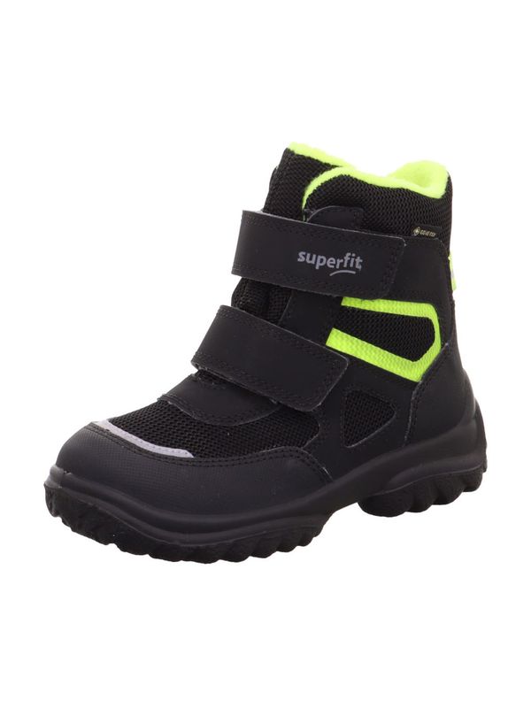 SUPERFIT SUPERFIT Škornji za v sneg 'SNOWCAT'  neonsko zelena / črna