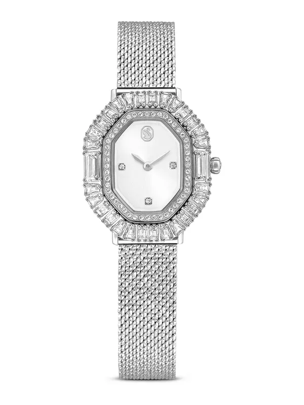 Swarovski Swarovski Analogna ura 'Matrix'  srebrna