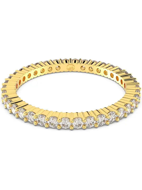 Swarovski Swarovski Prstan 'Matrix'  zlata / transparentna