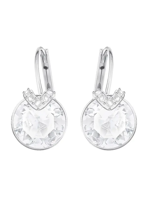 Swarovski Swarovski Uhani 'Bella'  srebrna / bela