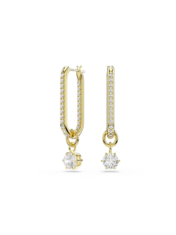 Swarovski Swarovski Uhani 'Constella'  zlata / transparentna
