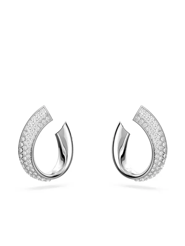 Swarovski Swarovski Uhani 'Exist'  srebrna