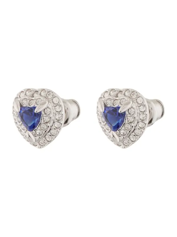 Swarovski Swarovski Uhani  kraljevo modra / srebrna