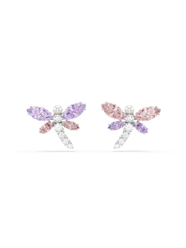 Swarovski Swarovski Uhani  lila / roza / srebrna