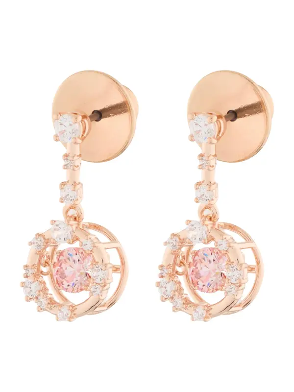 Swarovski Swarovski Uhani  rožnato zlata / roza