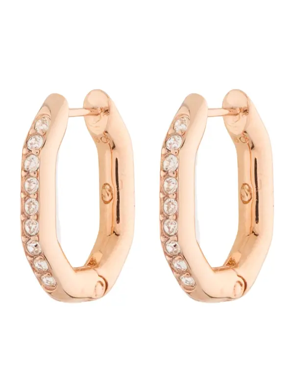 Swarovski Swarovski Uhani  zlata / bela