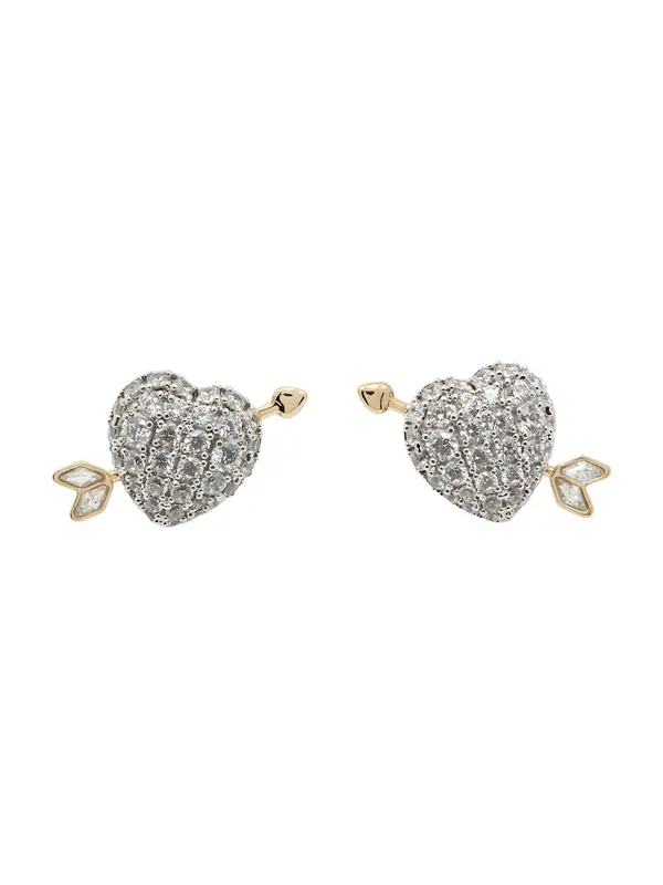 Swarovski Swarovski Uhani  zlata / srebrna / transparentna