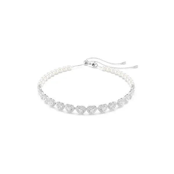Swarovski Swarovski Verižica 'Ariana Grande'  srebrna / transparentna