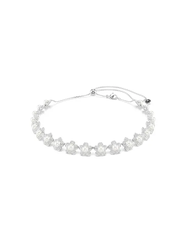 Swarovski Swarovski Verižica  bela / biserno bela